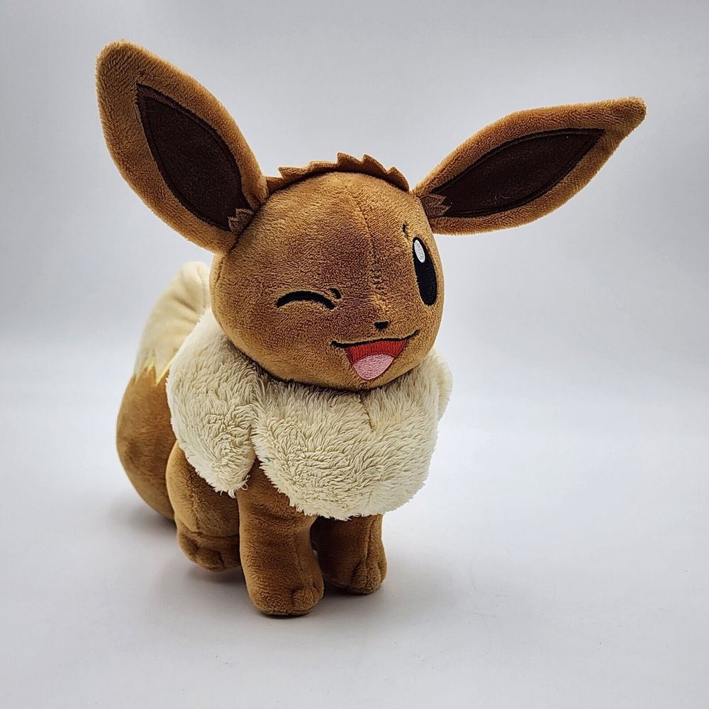 Nintendo Pokemon Eevee 8" Fox Plush Stuffed Animal Toy 2021